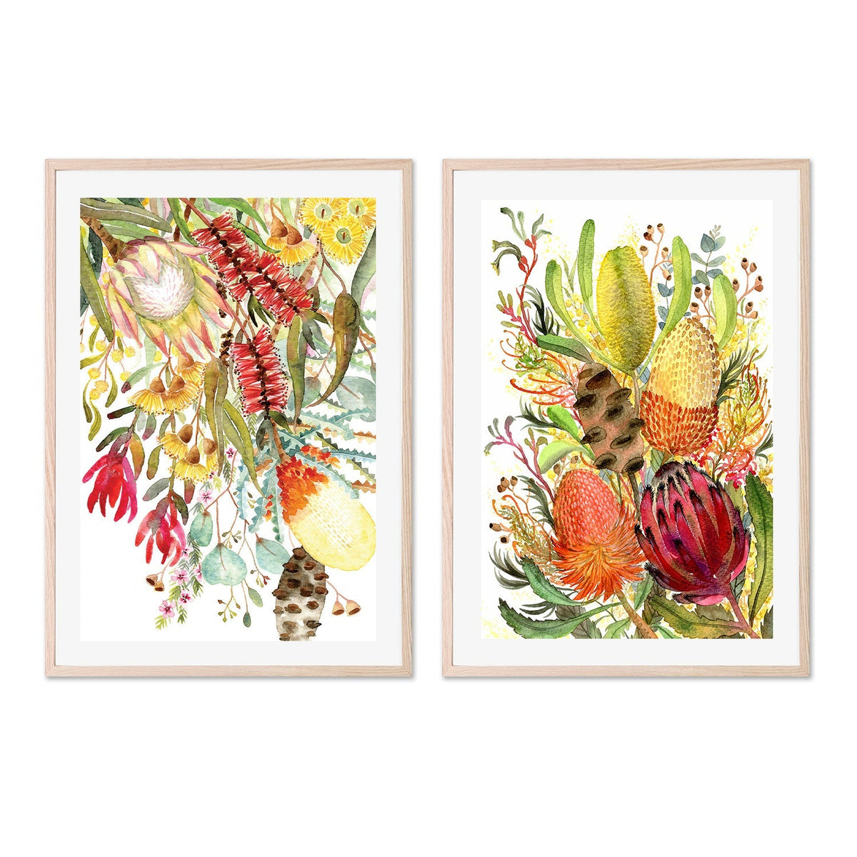 Native Bunch, Style A & B, Set of 2