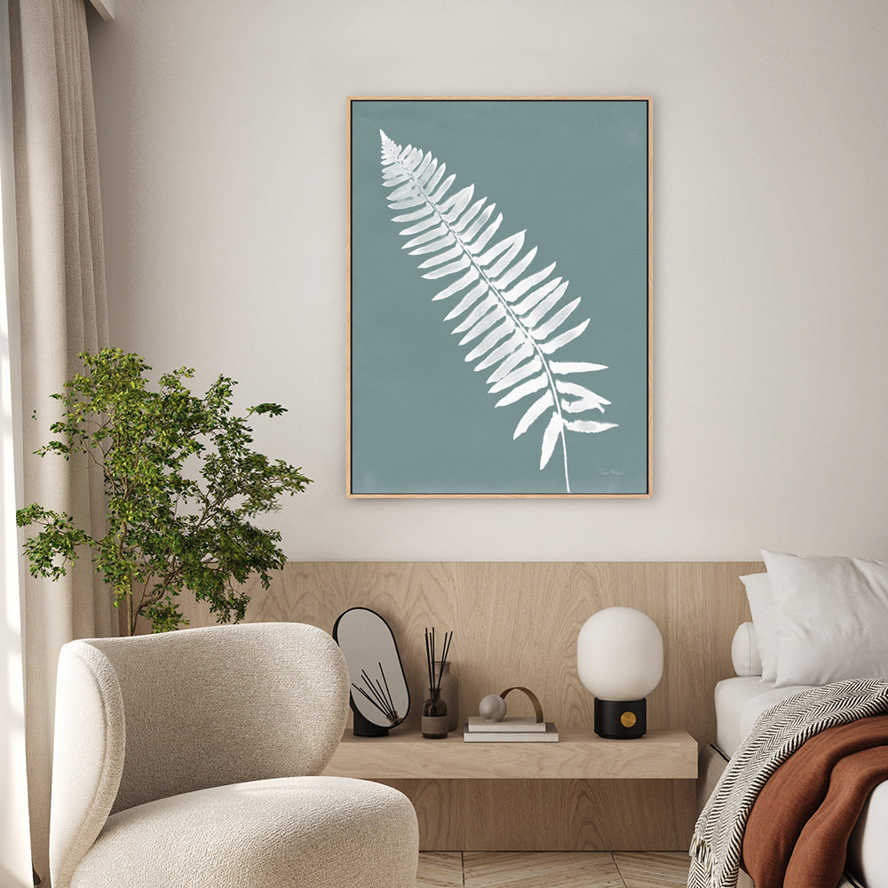 wall-art-print-canvas-poster-framed-Nature by the Lake Ferns IV Gray Mist , By Piper Rhue-2