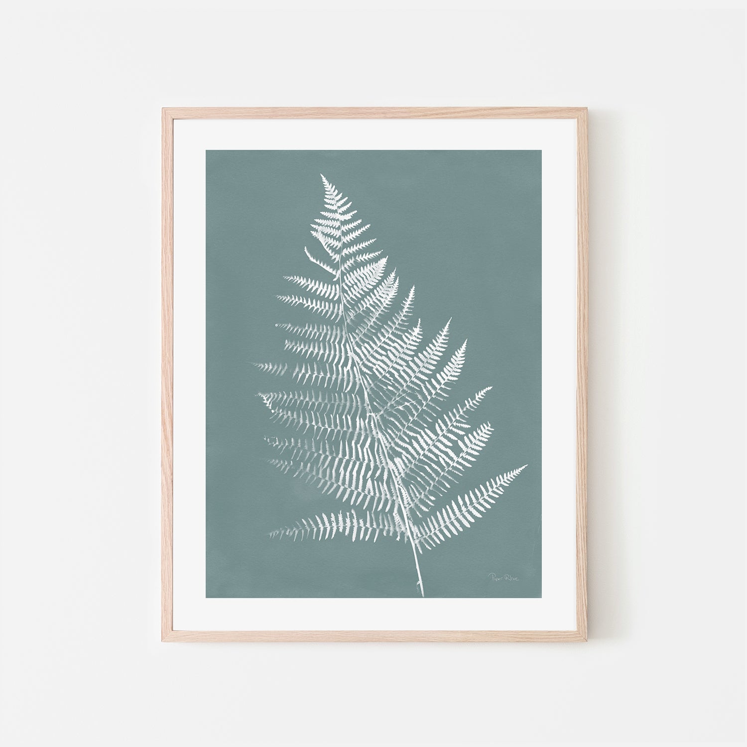 wall-art-print-canvas-poster-framed-Nature by the Lake Ferns VI Gray Mist , By Piper Rhue-6