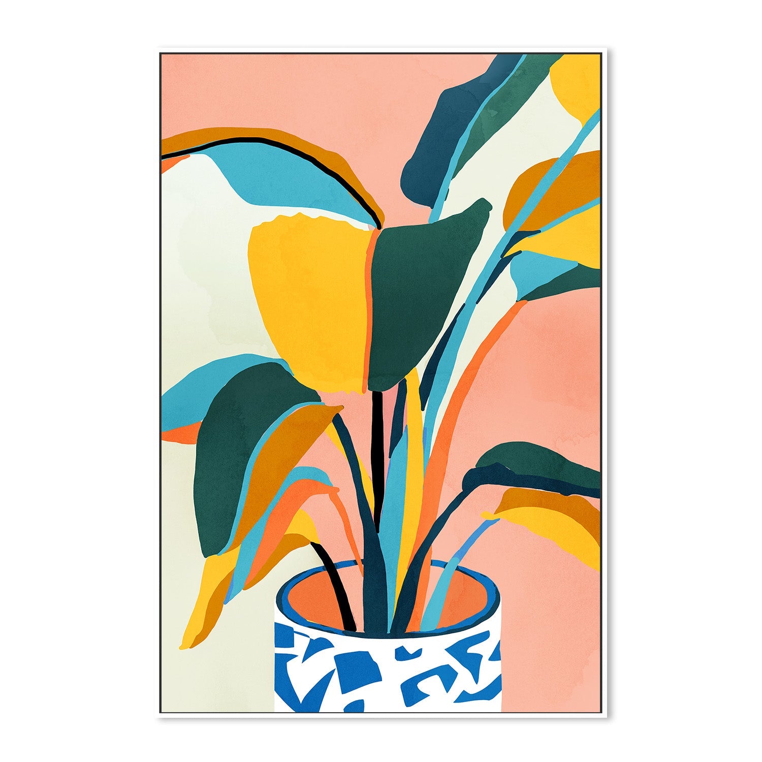 wall-art-print-canvas-poster-framed-Nature Does Not Hurry yet Everything Is Accomplished-5