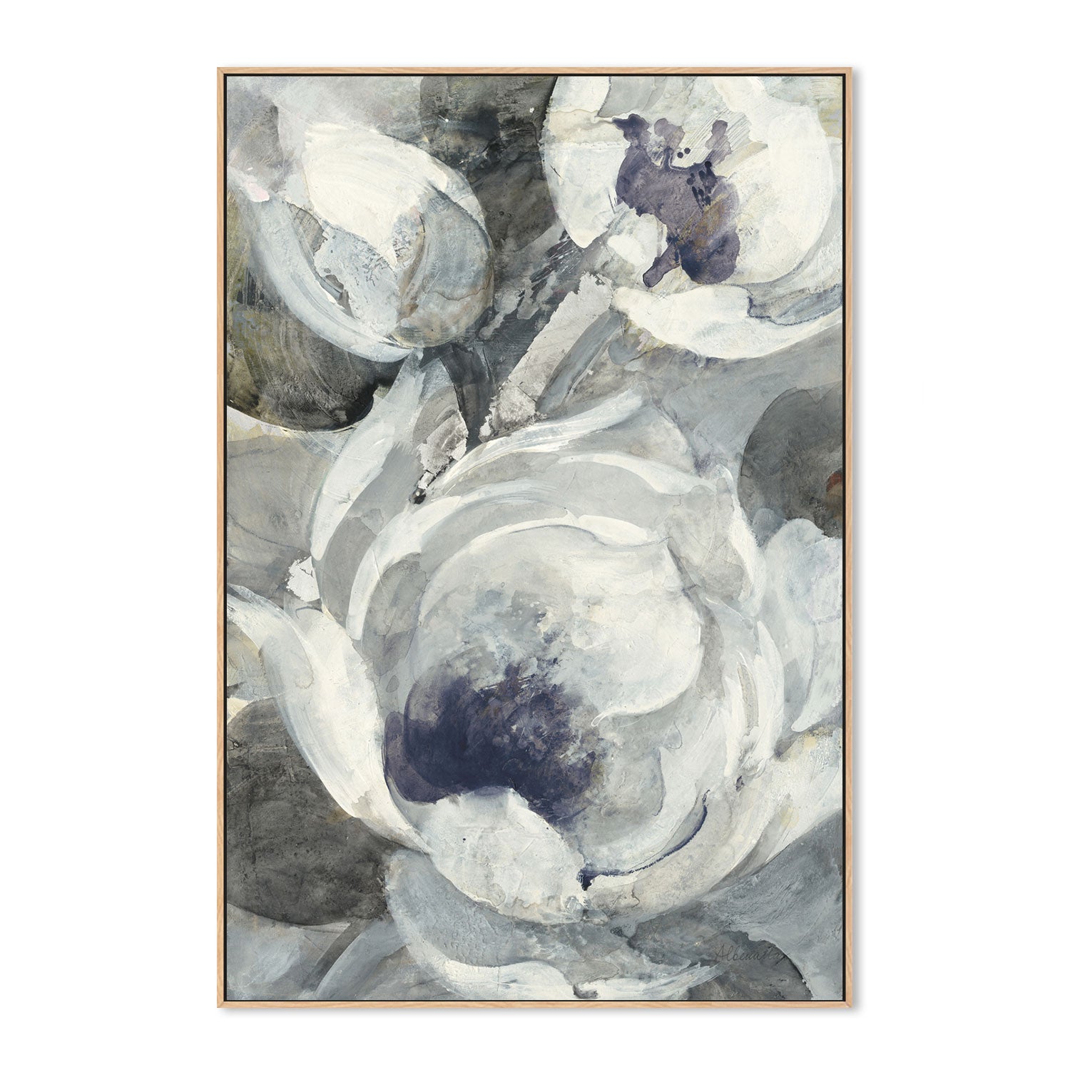 wall-art-print-canvas-poster-framed-Navy Delight, Style A , By Albena Hristova-GIOIA-WALL-ART