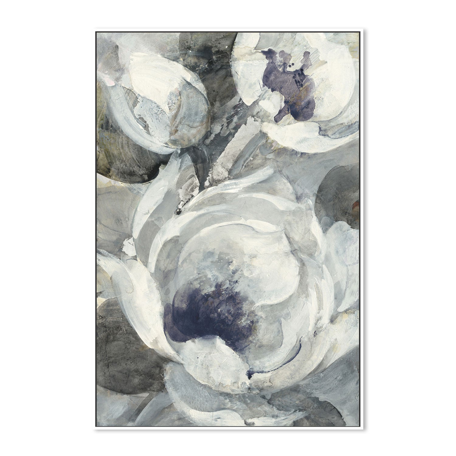 wall-art-print-canvas-poster-framed-Navy Delight, Style A , By Albena Hristova-GIOIA-WALL-ART