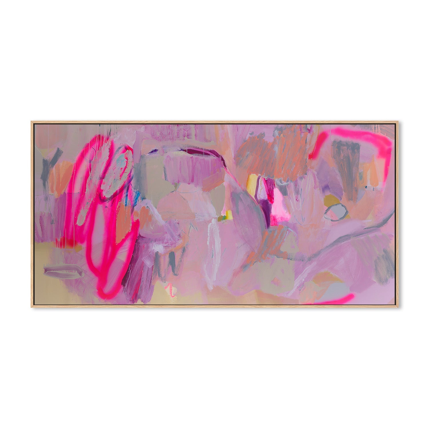 wall-art-print-canvas-poster-framed-Neon Reverie-4
