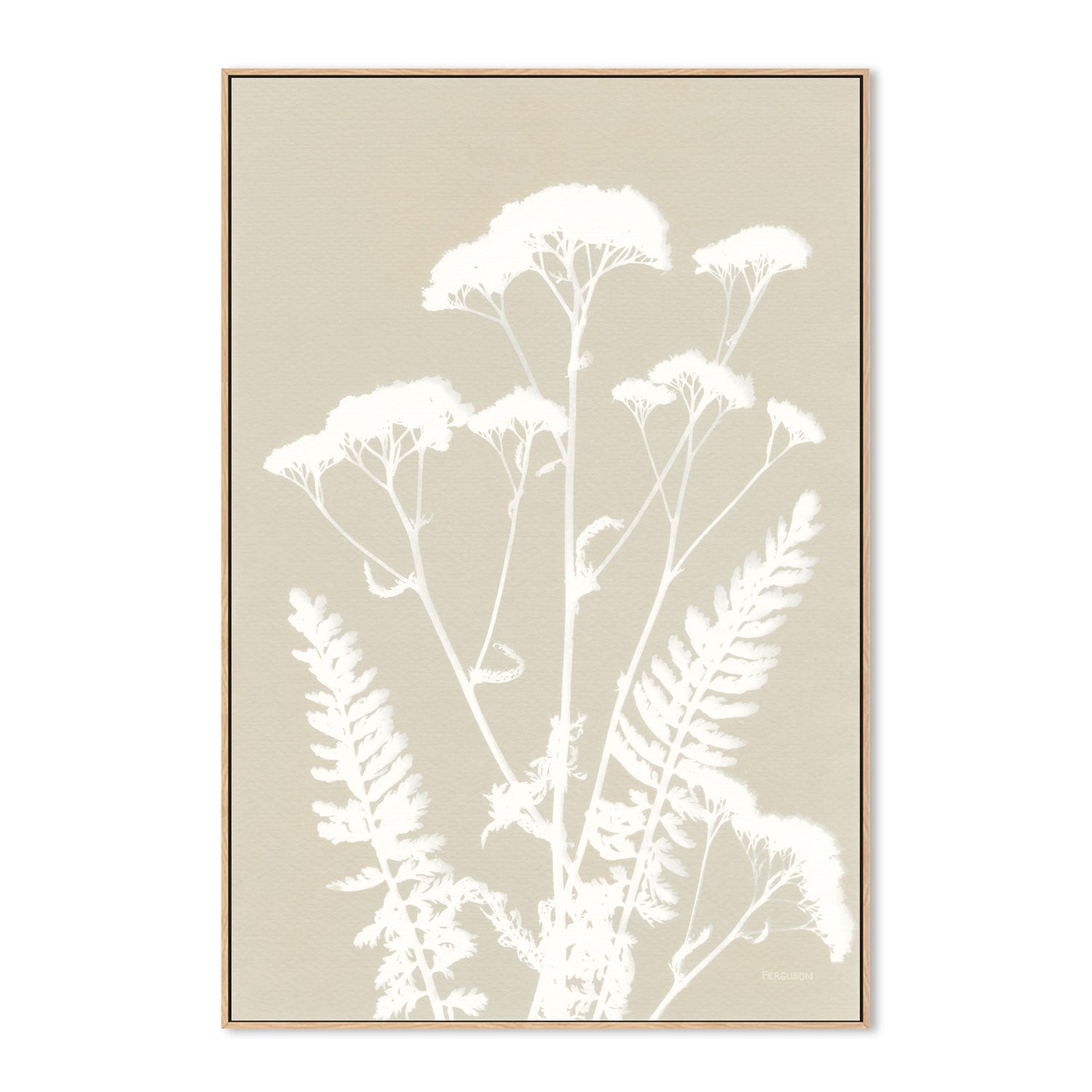 Neutral Alpine Flowers, Style A , By Kathy Ferguson