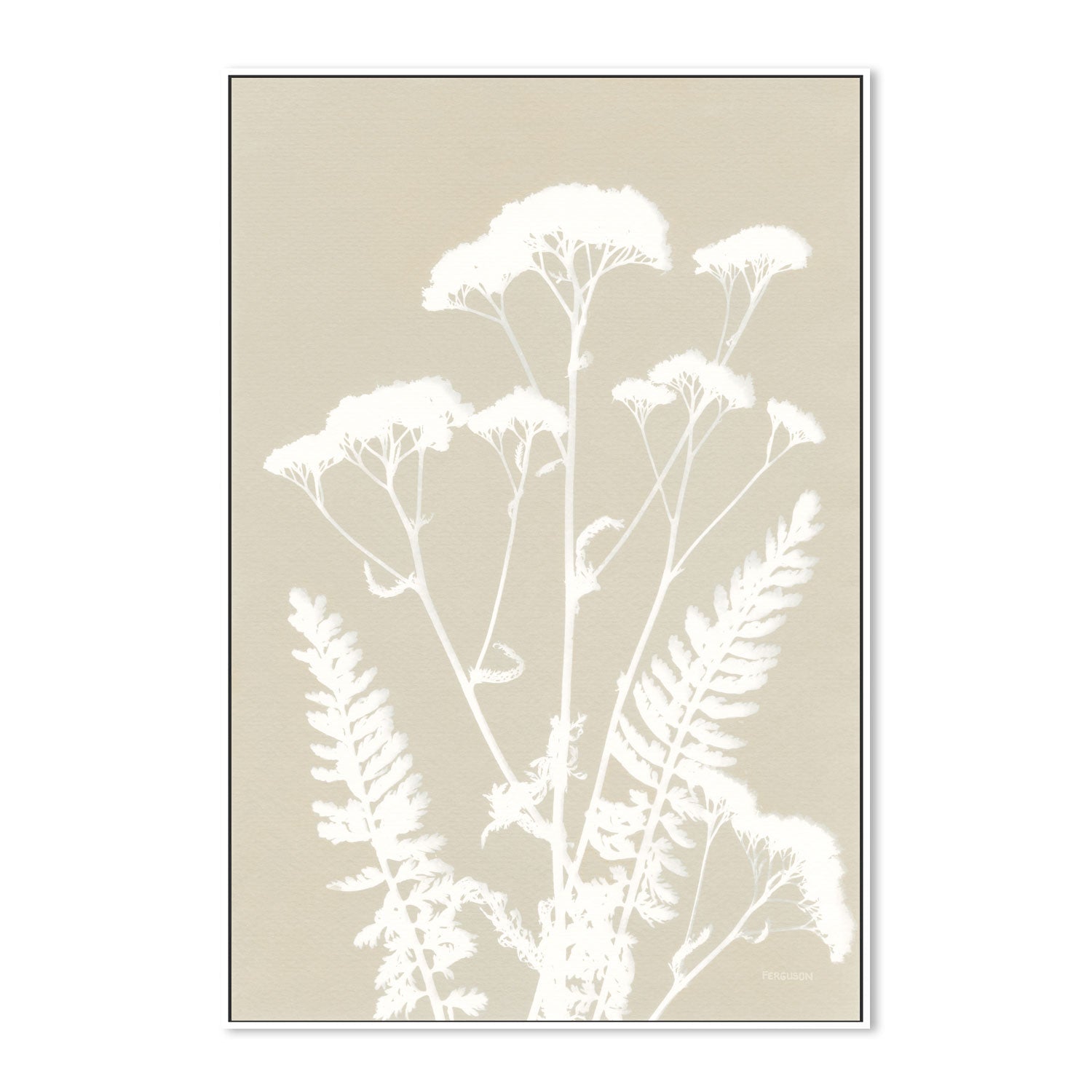 Neutral Alpine Flowers, Style A , By Kathy Ferguson
