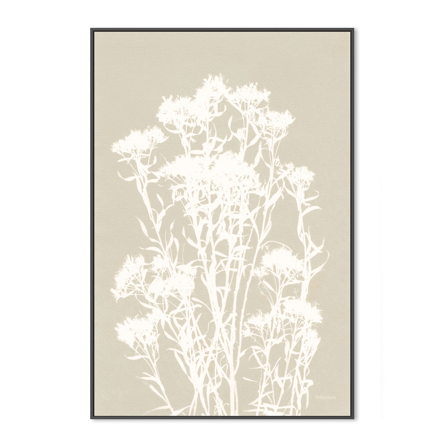 Neutral Alpine Flowers, Style B , By Kathy Ferguson