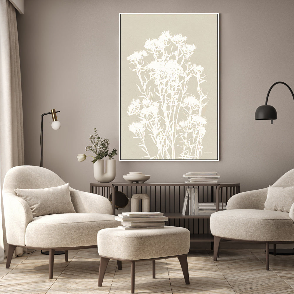 Neutral Alpine Flowers, Style B , By Kathy Ferguson