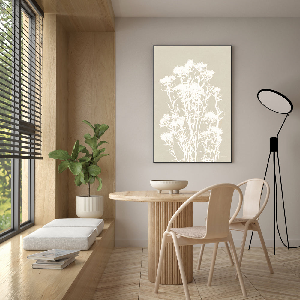 Neutral Alpine Flowers, Style B , By Kathy Ferguson