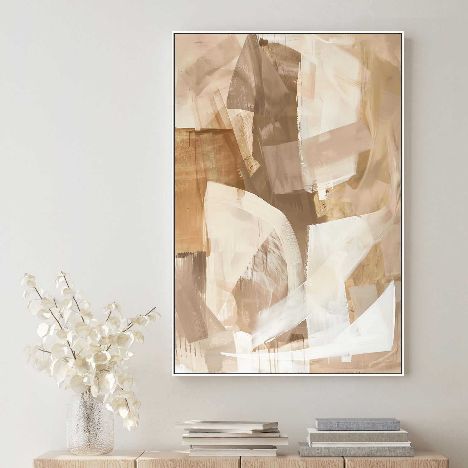 wall-art-print-canvas-poster-framed-Neutral Blocks-2