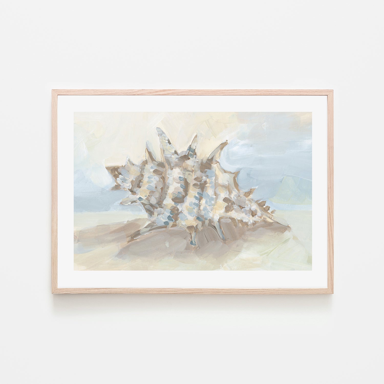 wall-art-print-canvas-poster-framed-Neutral Coastal Seashell , Style B, By Jetty Home , By Jetty Home-6
