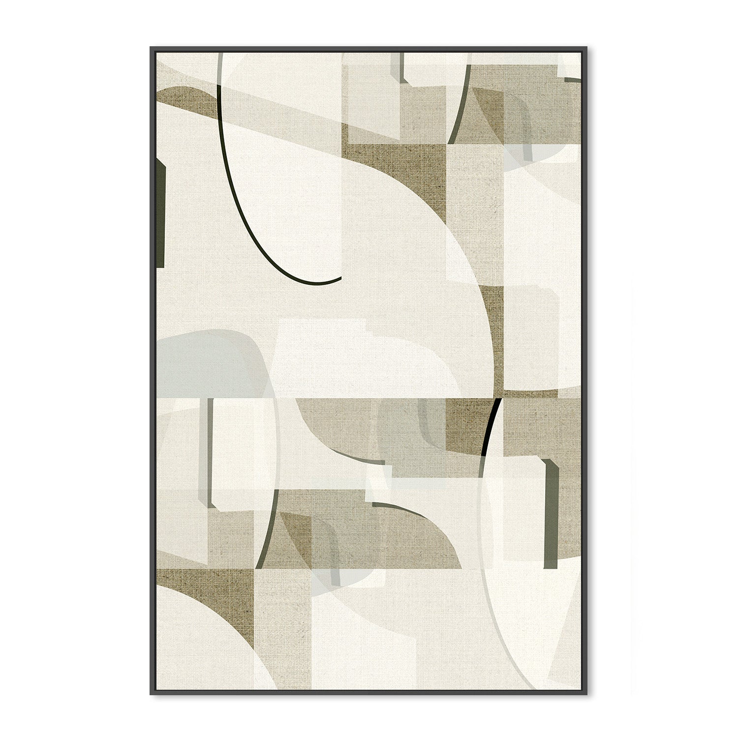 wall-art-print-canvas-poster-framed-Neutral Curves, Style B-3