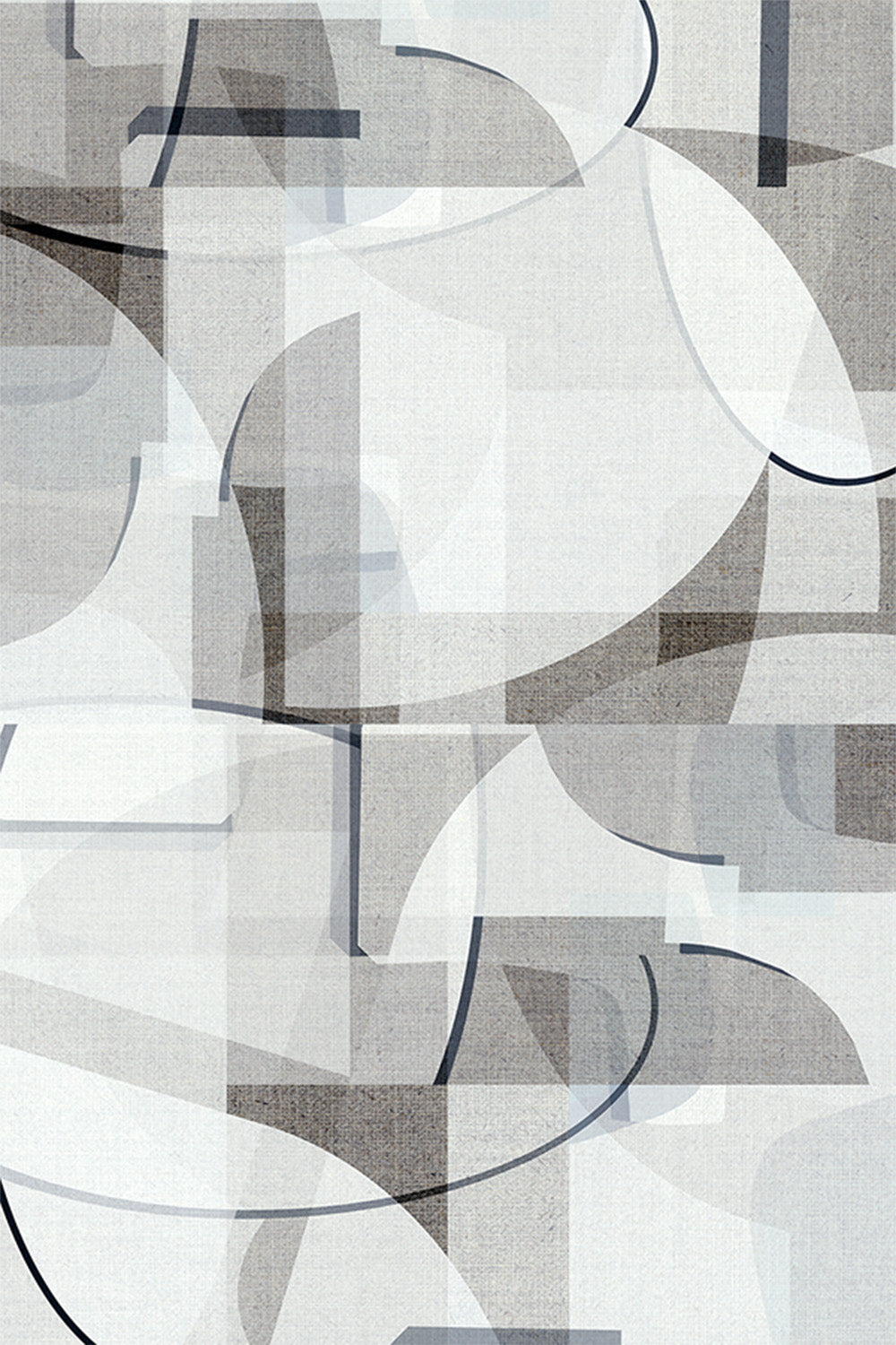 wall-art-print-canvas-poster-framed-Neutral Curves, Style D-1