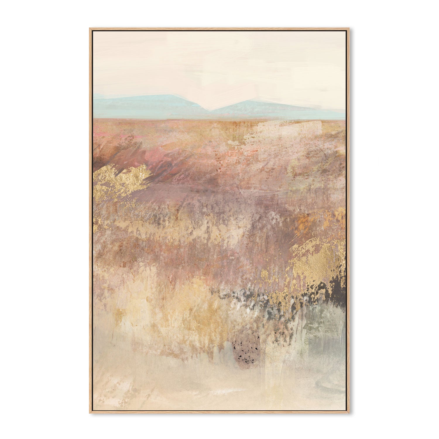wall-art-print-canvas-poster-framed-Neutral Landscape, Style A , By Nina Blue-4