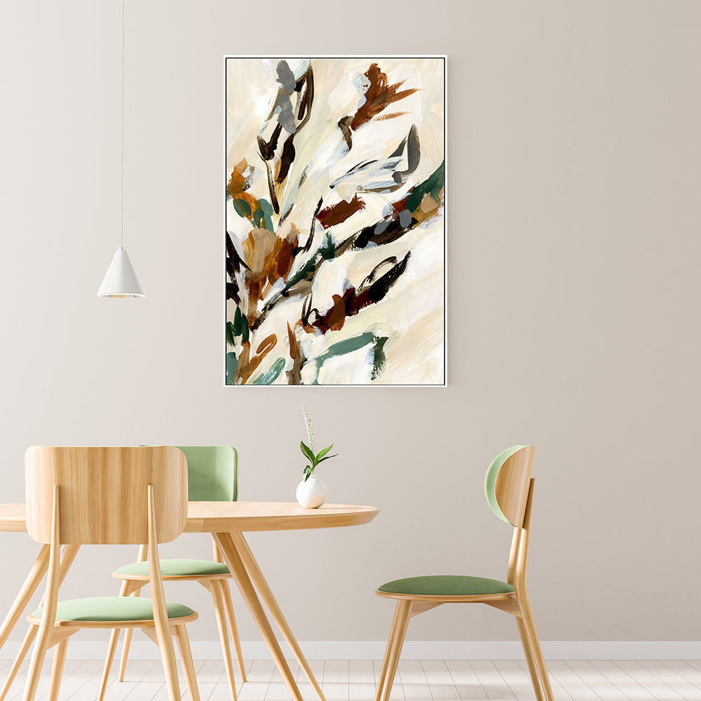 wall-art-print-canvas-poster-framed-Neutral Shrubbery, Style B-by-Emily Wood-Gioia Wall Art