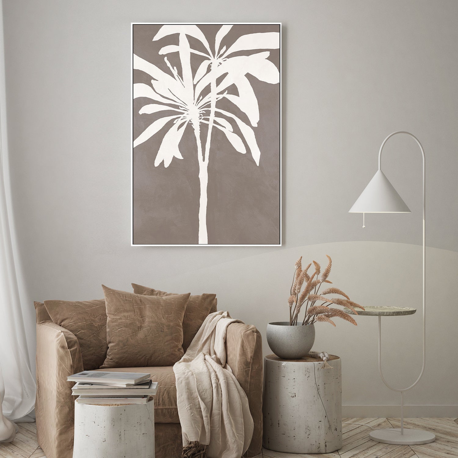 wall-art-print-canvas-poster-framed-Neutral Tree, Style B , By Filippoloco-7