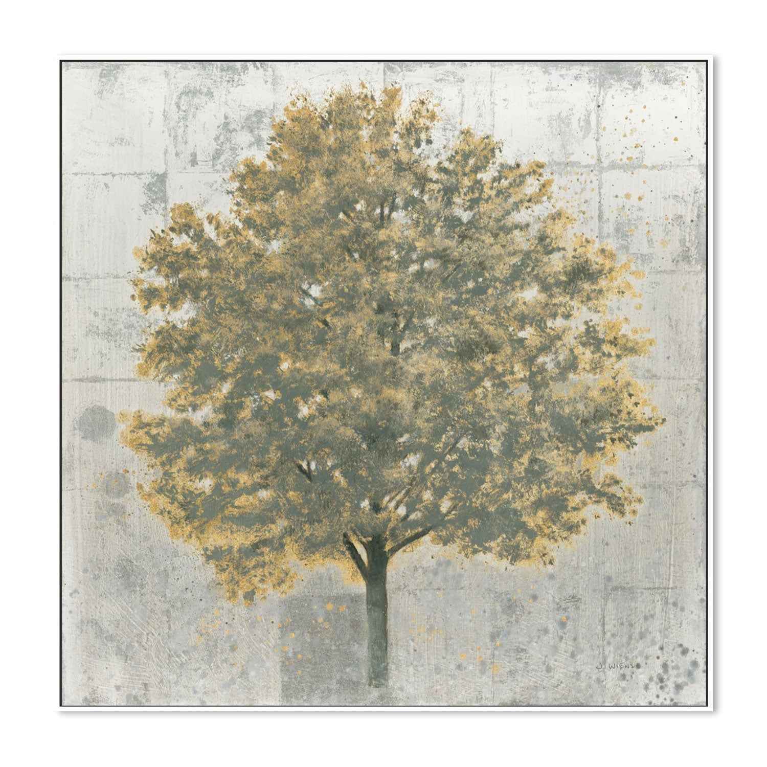 wall-art-print-canvas-poster-framed-Neutrality Gold-by-James Wiens-Gioia Wall Art