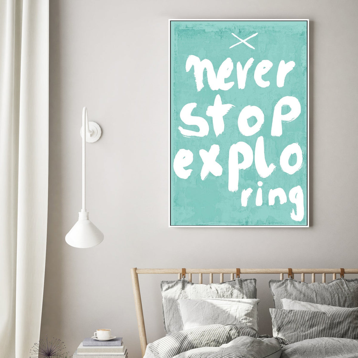 wall-art-print-canvas-poster-framed-Never Stop Exploring , By Treechild-GIOIA-WALL-ART