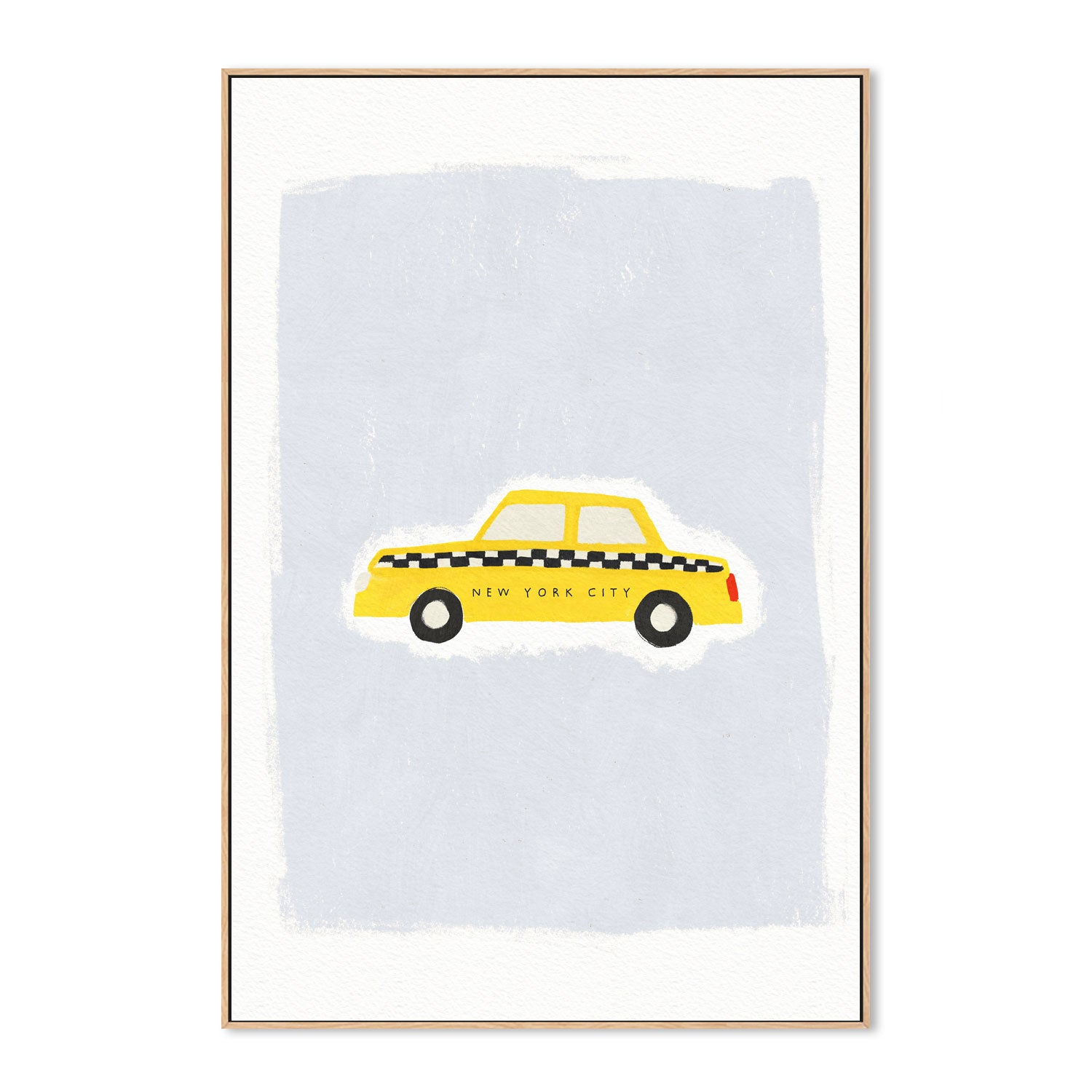 wall-art-print-canvas-poster-framed-NEW YORK CAB , By Leah Straatsma-4