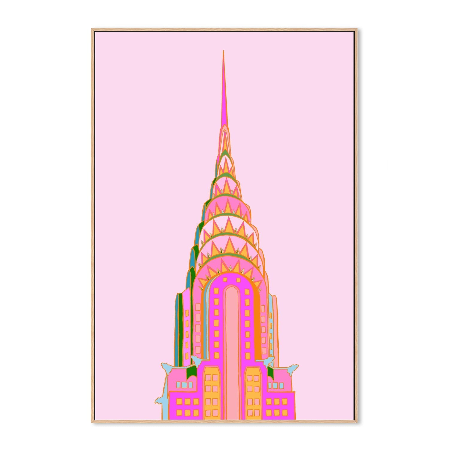 wall-art-print-canvas-poster-framed-New York Skyscraper-4