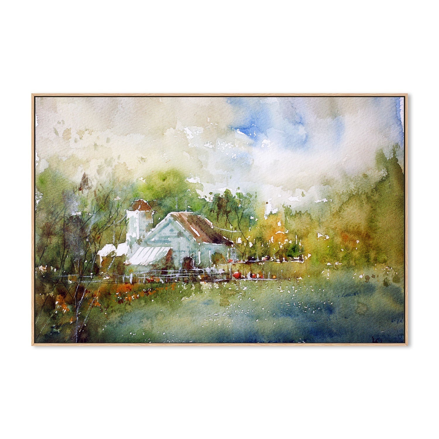 wall-art-print-canvas-poster-framed-Nice France-by-Lilou Online Fine Arts-Gioia Wall Art