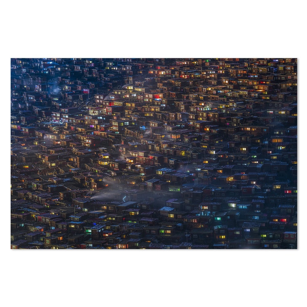 wall-art-print-canvas-poster-framed-Night, By Xiaoyang Wang-by-Plus X Studio-Gioia Wall Art