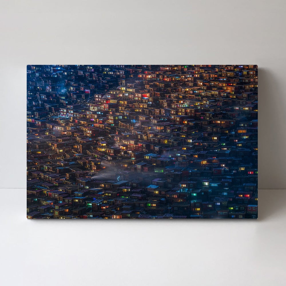 wall-art-print-canvas-poster-framed-Night, By Xiaoyang Wang-by-Plus X Studio-Gioia Wall Art