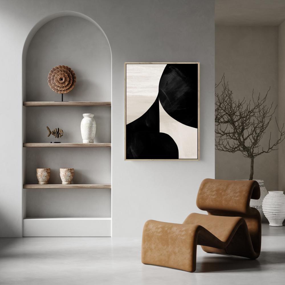 wall-art-print-canvas-poster-framed-Night Set, Style A , By Dan Hobday-by-Dan Hobday-Gioia Wall Art