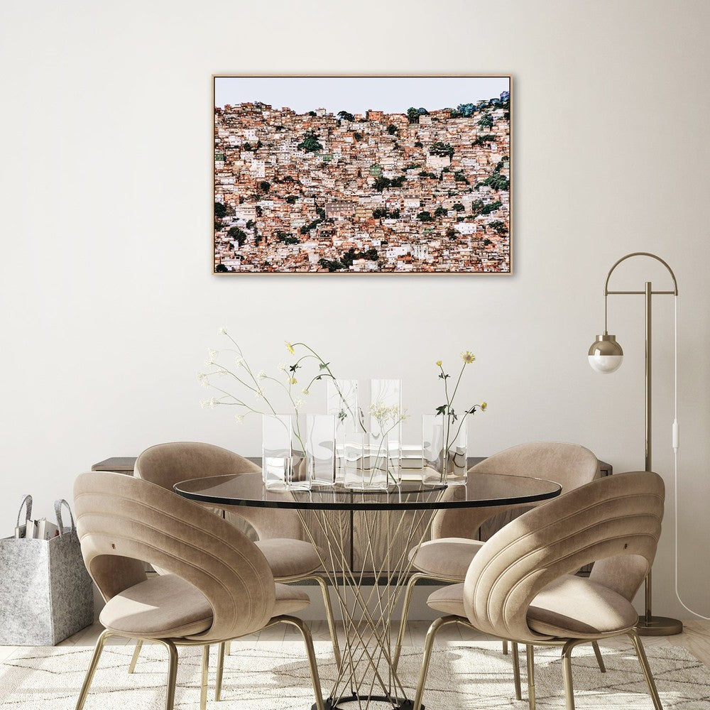 wall-art-print-canvas-poster-framed-Nightfall In The Favela Da Rocinha, By Adelino Alves-by-Plus X Studio-Gioia Wall Art