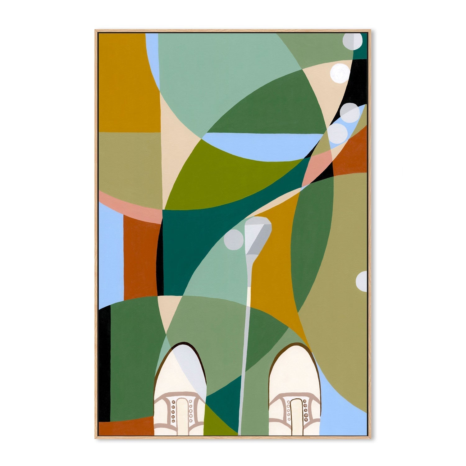 wall-art-print-canvas-poster-framed-No Man's Land , By Gina Ward-4