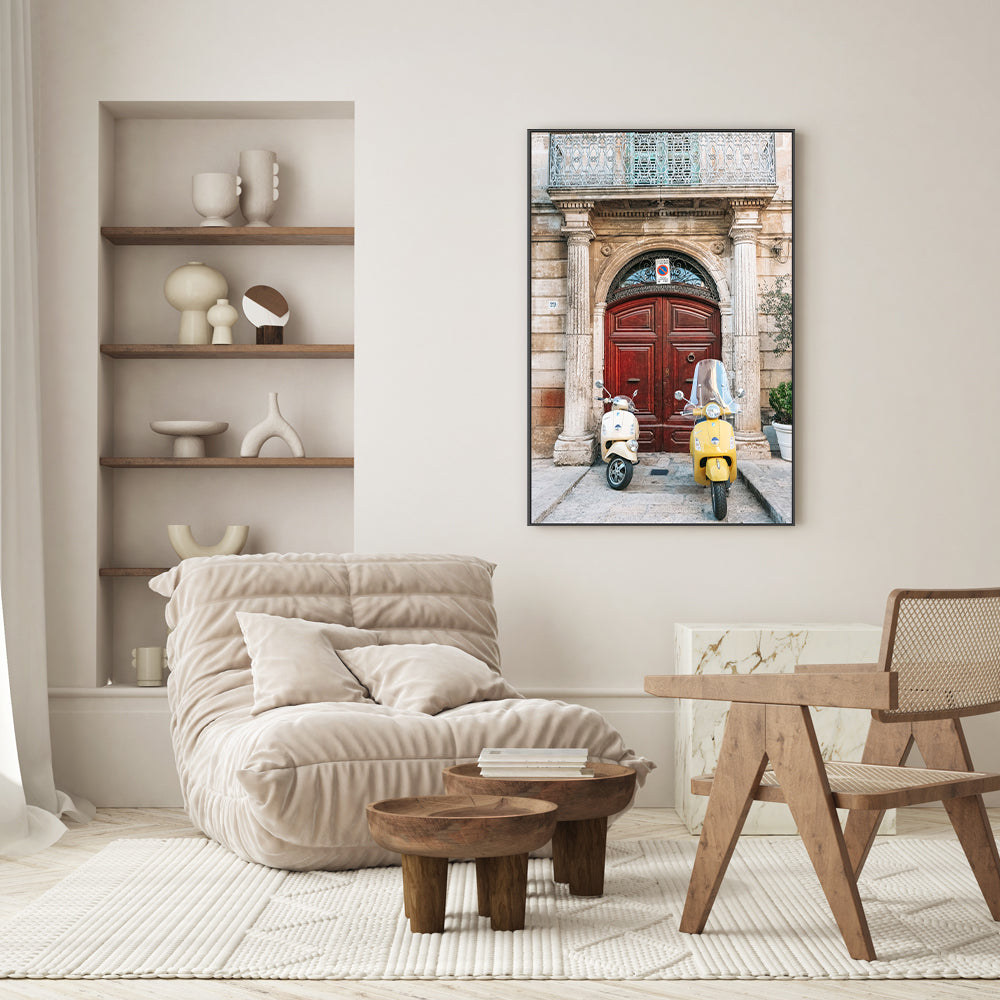 wall-art-print-canvas-poster-framed-No parking , By Leggera Studio-GIOIA-WALL-ART