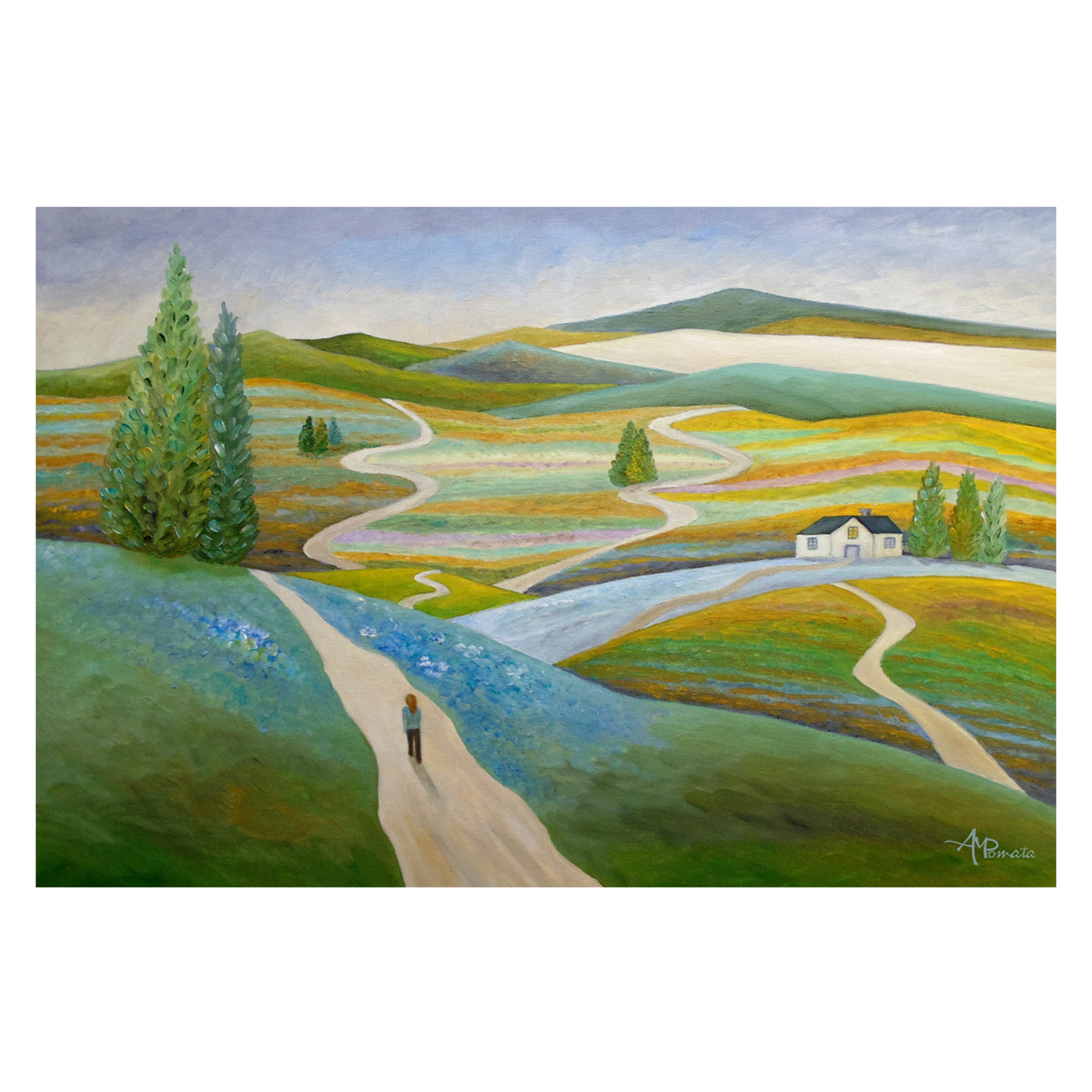 wall-art-print-canvas-poster-framed-No Turning Back , By Angeles M. Pomata-1