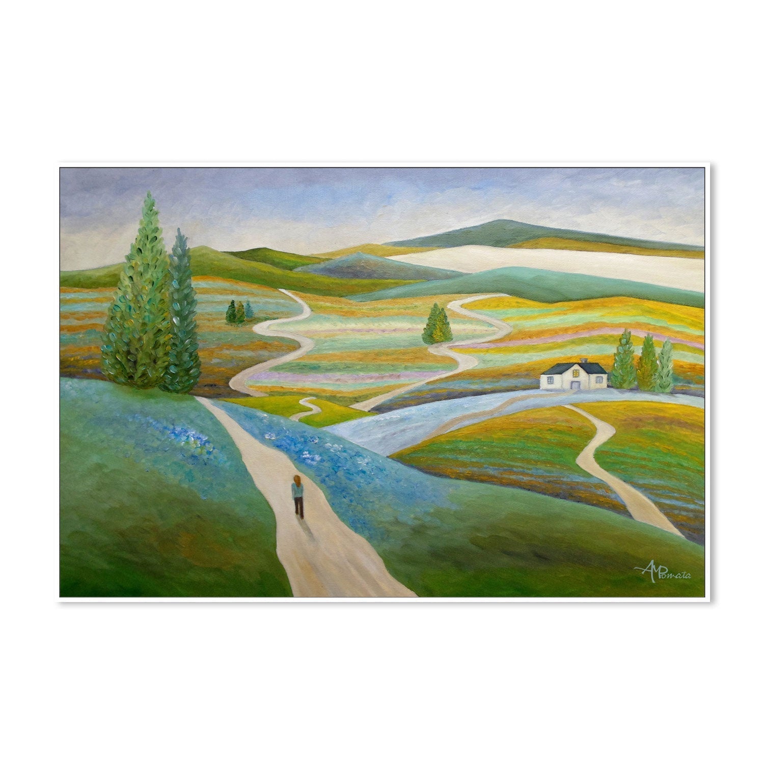 wall-art-print-canvas-poster-framed-No Turning Back , By Angeles M. Pomata-5