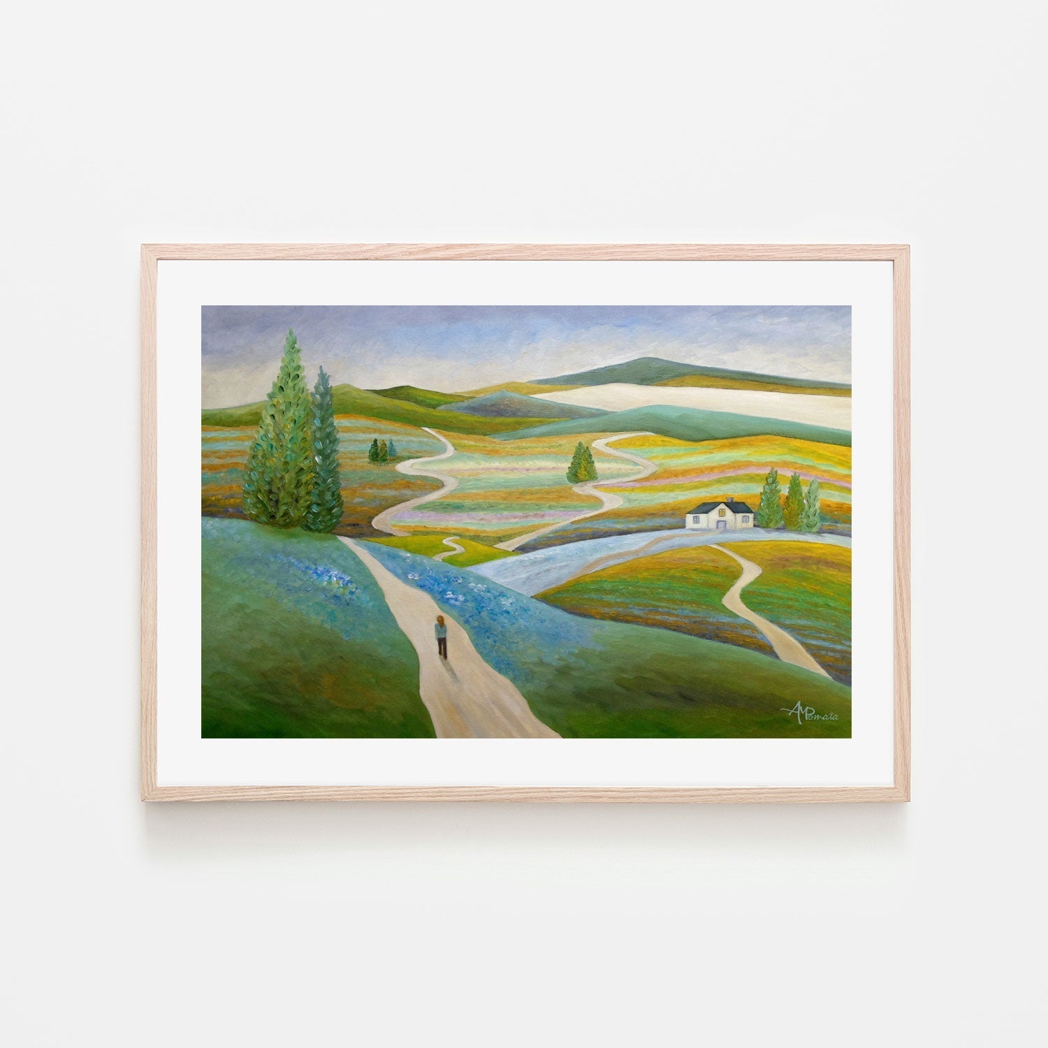 wall-art-print-canvas-poster-framed-No Turning Back , By Angeles M. Pomata-6