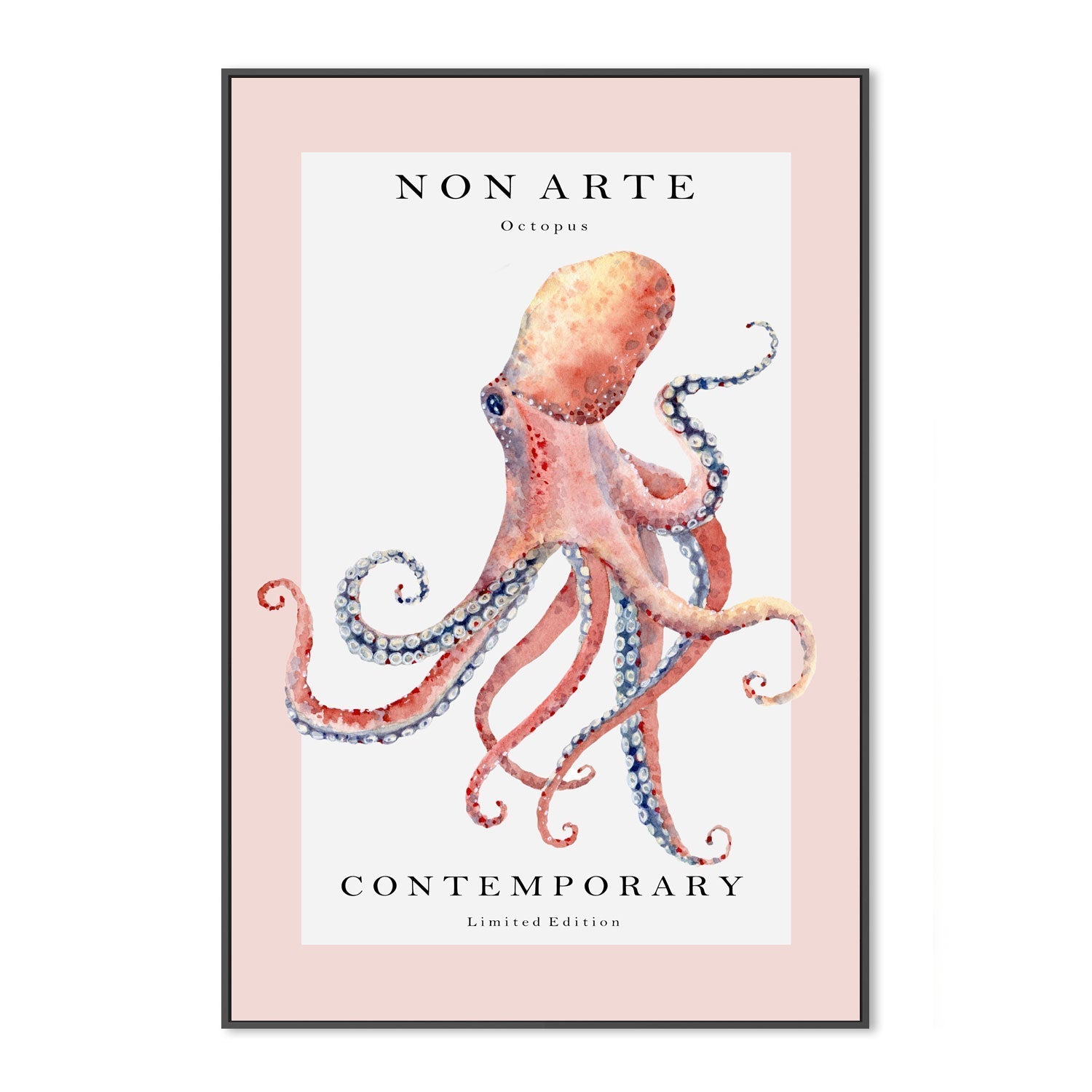 wall-art-print-canvas-poster-framed-Non Arte Octopus-GIOIA-WALL-ART