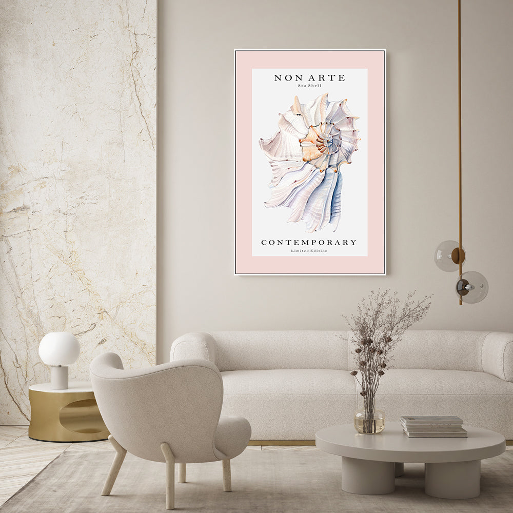wall-art-print-canvas-poster-framed-Non Arte Sea Shell-GIOIA-WALL-ART