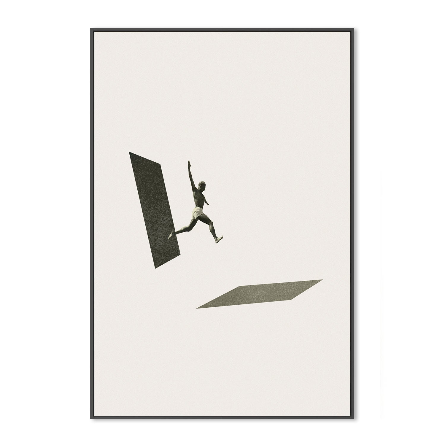 wall-art-print-canvas-poster-framed-Not The One To Wait-GIOIA-WALL-ART