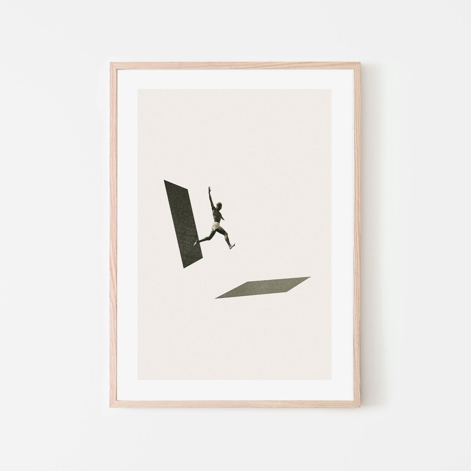 wall-art-print-canvas-poster-framed-Not The One To Wait-GIOIA-WALL-ART