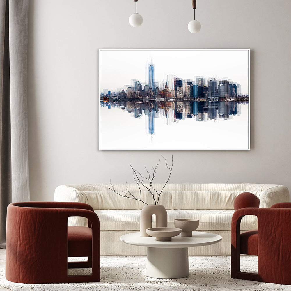 wall-art-print-canvas-poster-framed-NYC, by Peter Pfeiffer-by-Plus X Studio-Gioia Wall Art