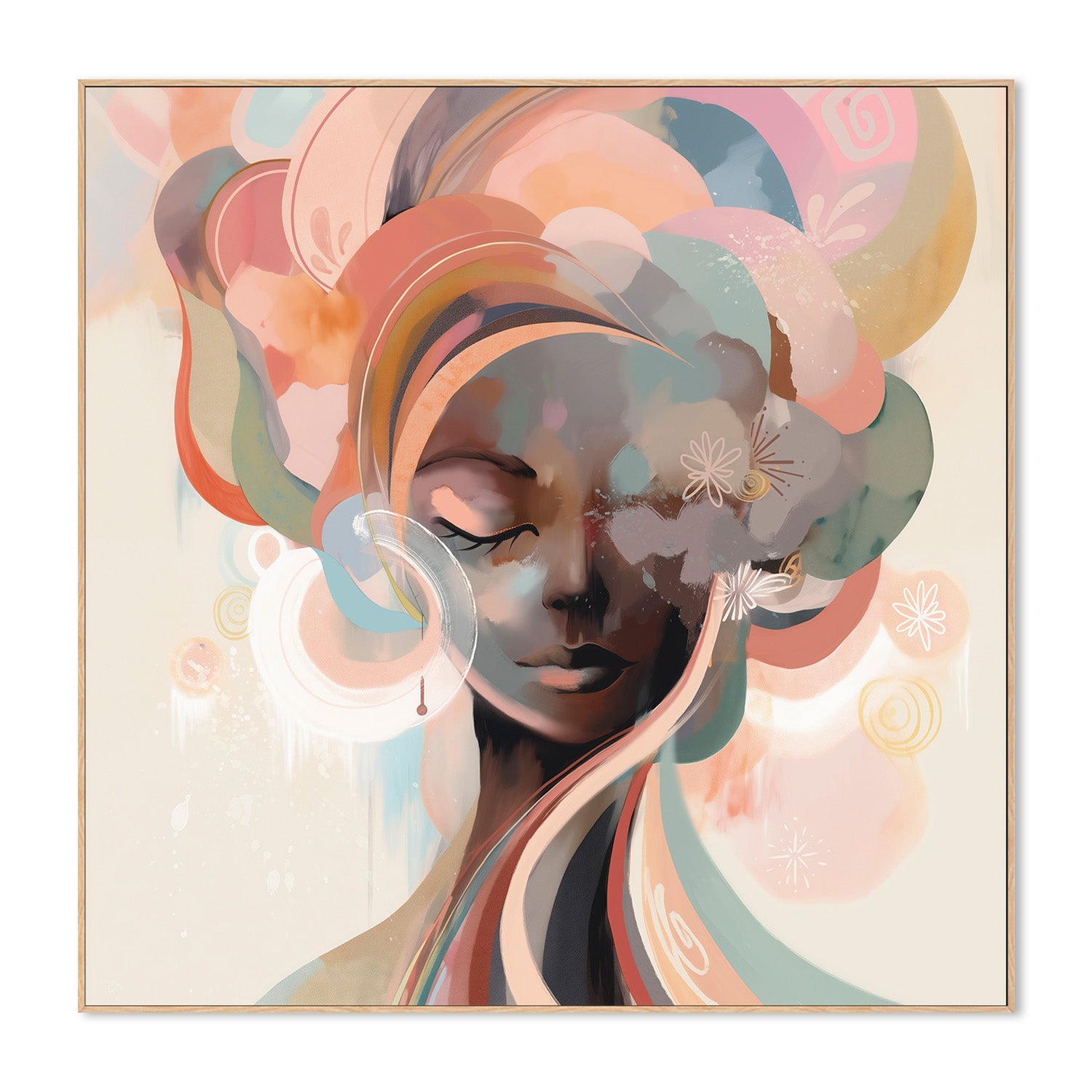 wall-art-print-canvas-poster-framed-Nyla Blossom , By Bella Eve-4