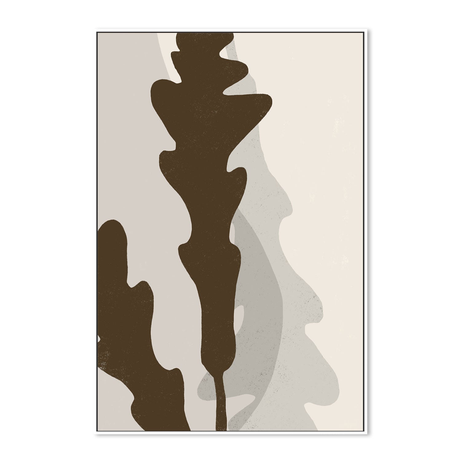 wall-art-print-canvas-poster-framed-Oak Leaf, Style A , By Danushka Abeygoda-GIOIA-WALL-ART