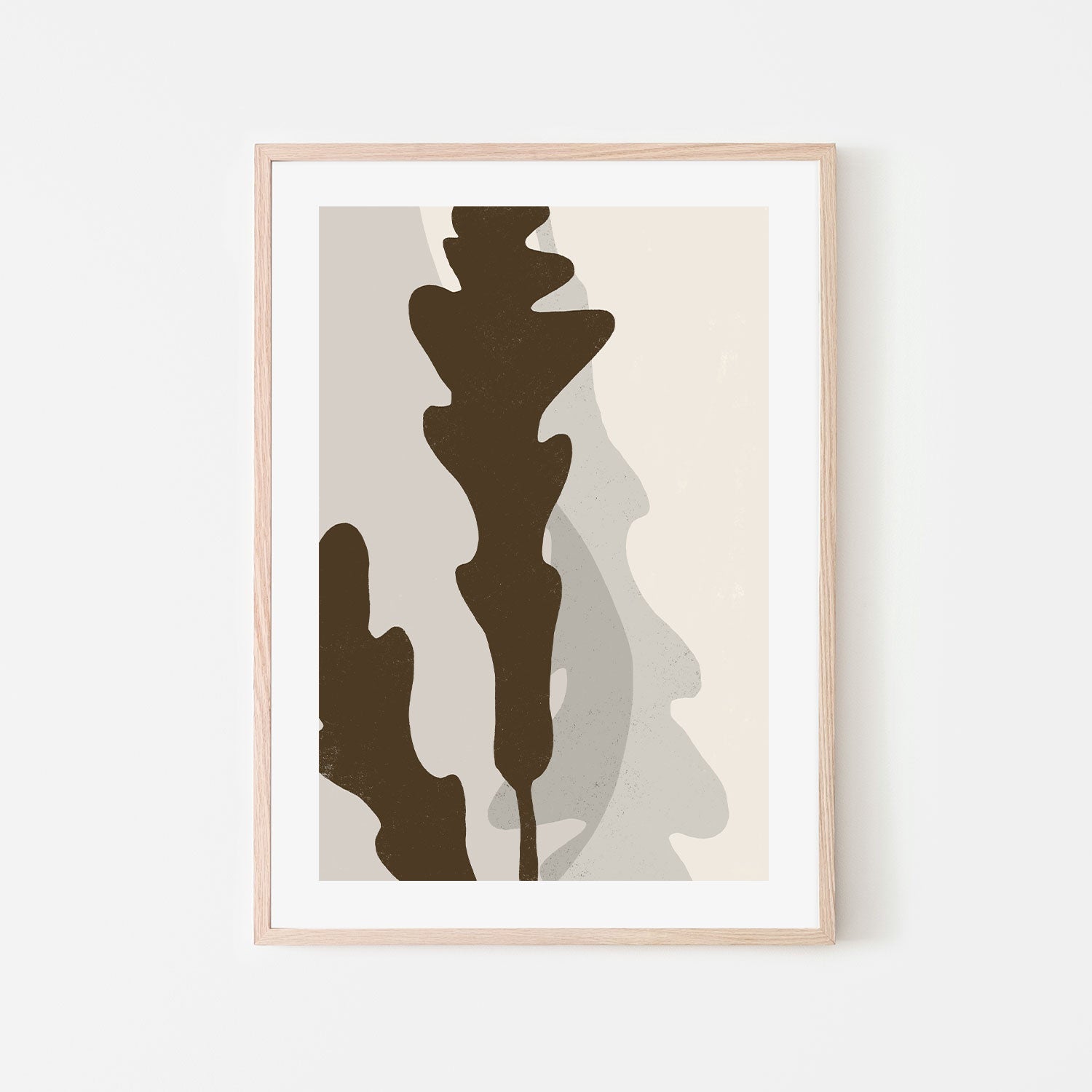 wall-art-print-canvas-poster-framed-Oak Leaf, Style A , By Danushka Abeygoda-GIOIA-WALL-ART