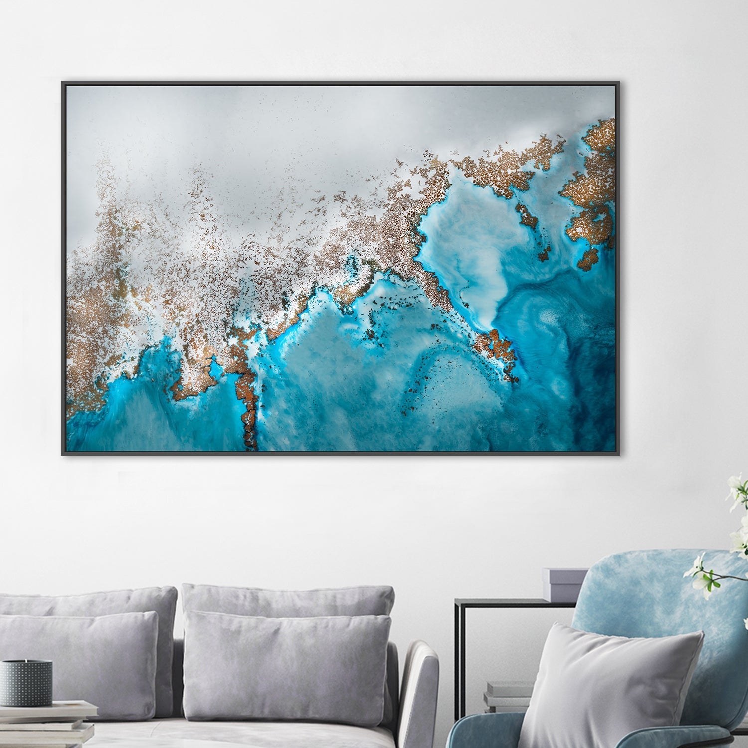 wall-art-print-canvas-poster-framed-Oasis Exploring , By Petra Meikle-2