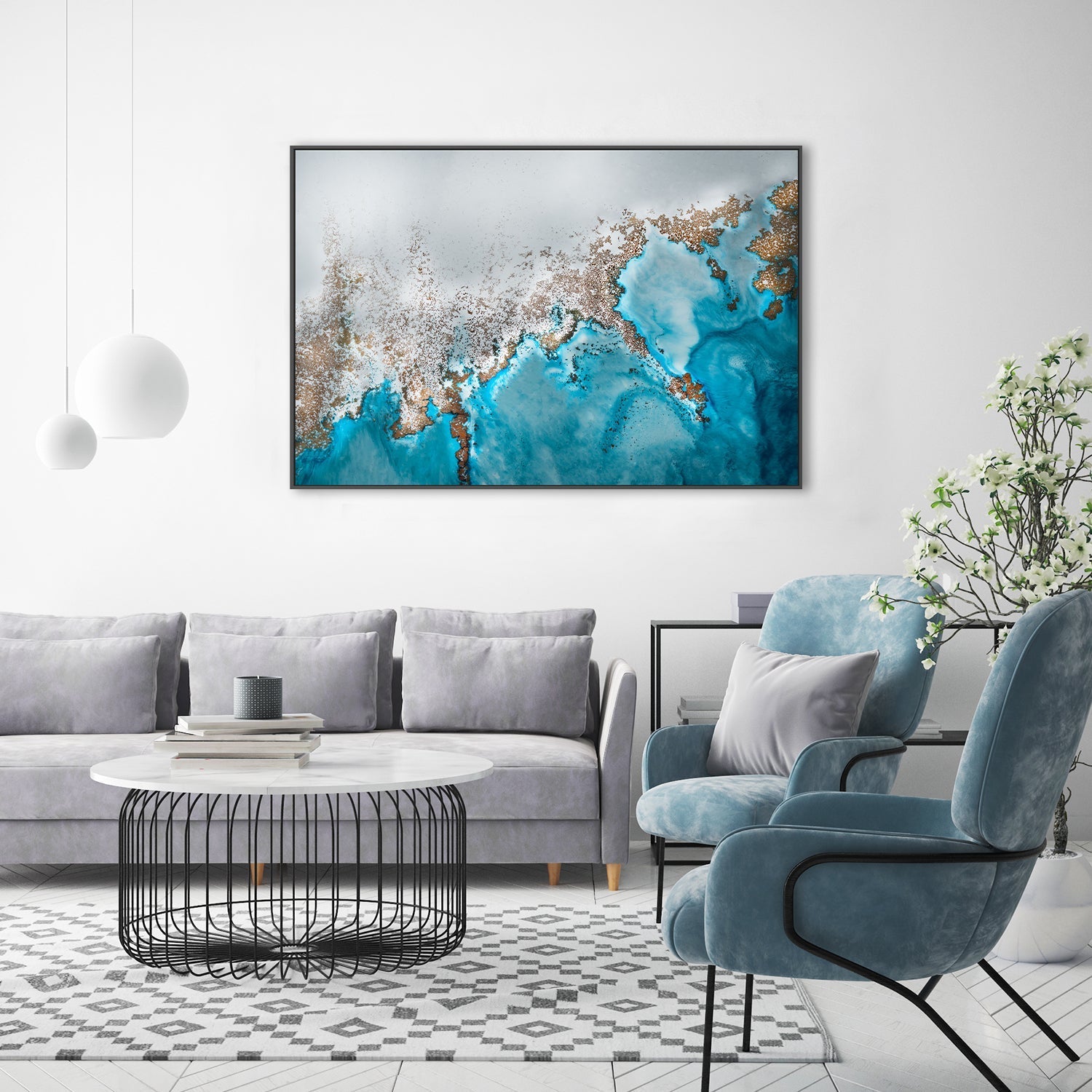 wall-art-print-canvas-poster-framed-Oasis Exploring , By Petra Meikle-7