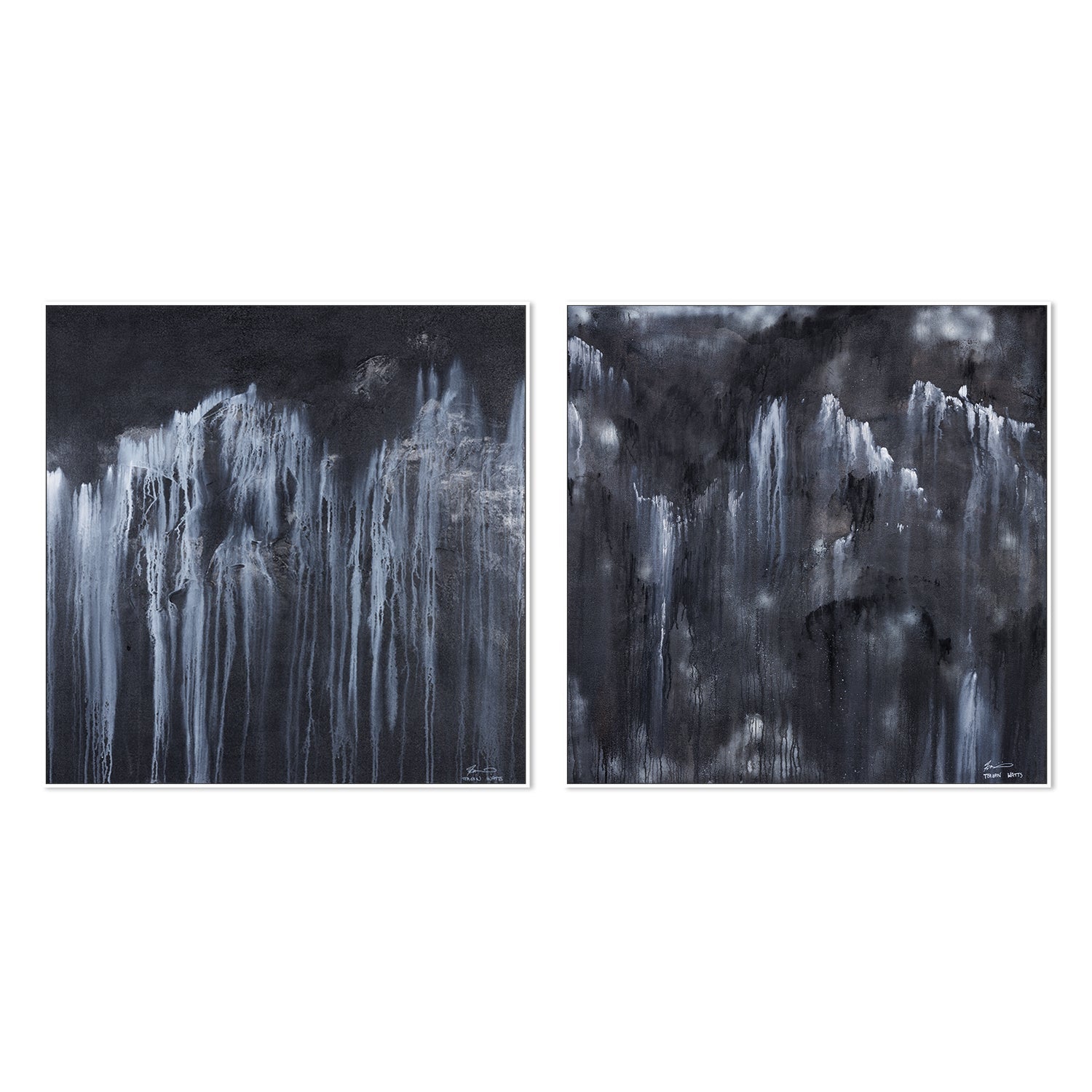 wall-art-print-canvas-poster-framed-Obscure & Peering Through, Set Of 2 , By Teagan Watts-5