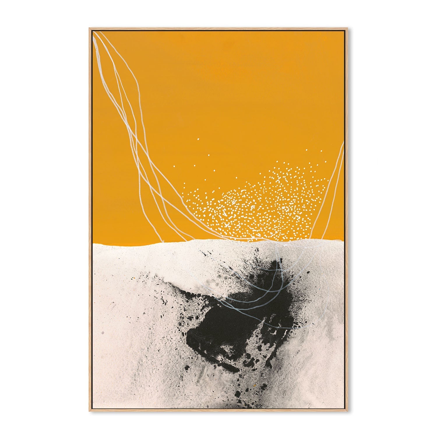 wall-art-print-canvas-poster-framed-Ochre , By Aubrey-4