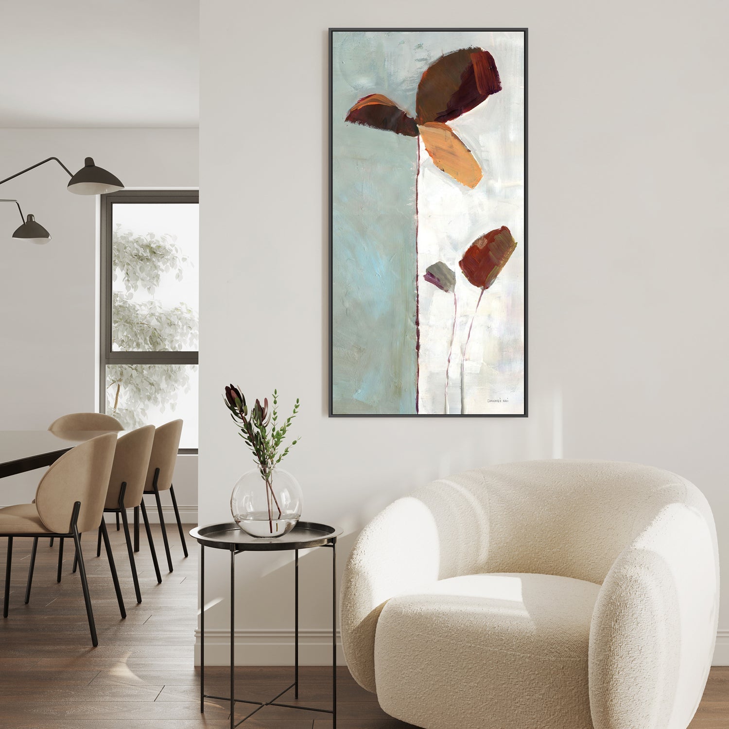 wall-art-print-canvas-poster-framed-Of Clover, Style A-by-Danhui Nai-Gioia Wall Art