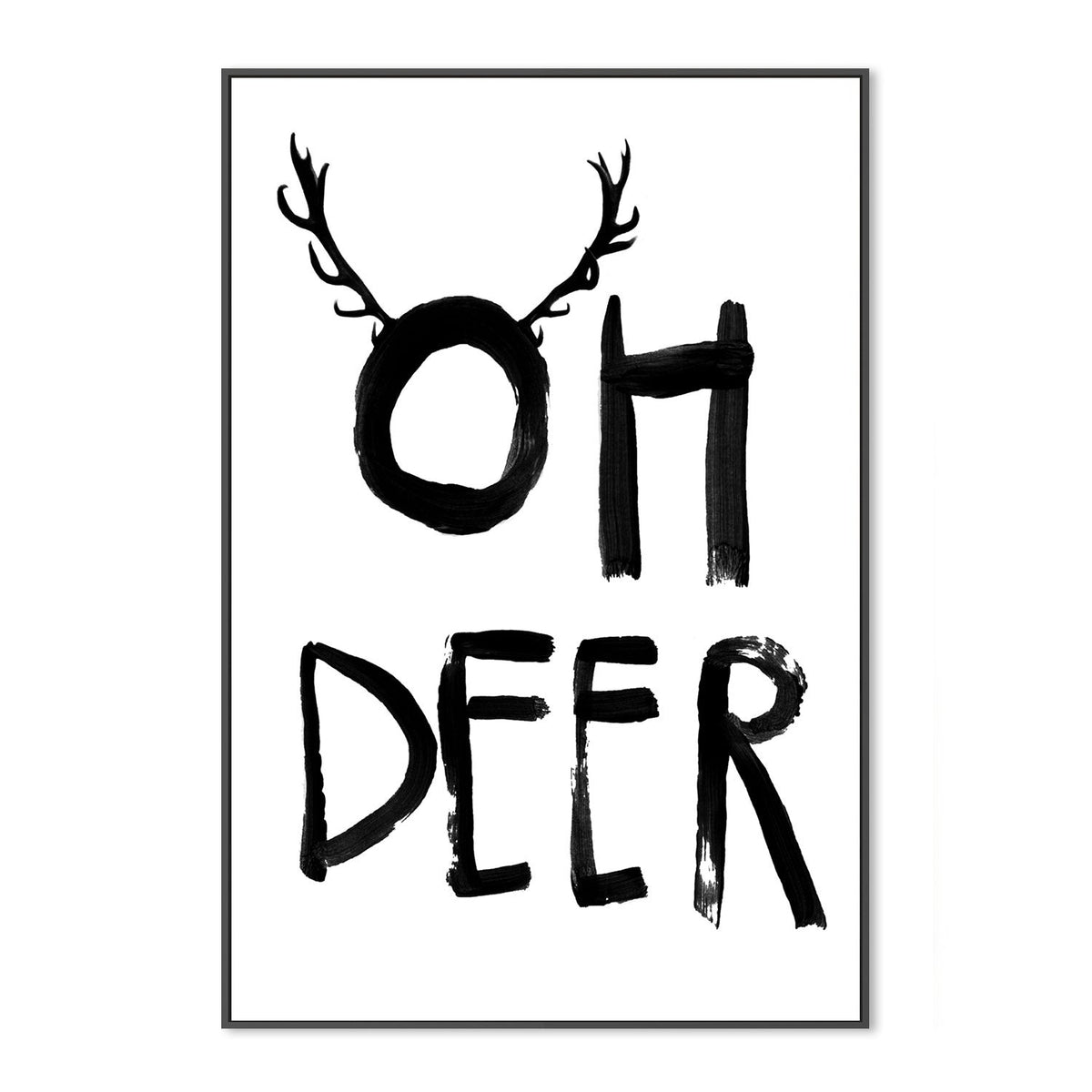 wall-art-print-canvas-poster-framed-Oh Deer , By Treechild-GIOIA-WALL-ART