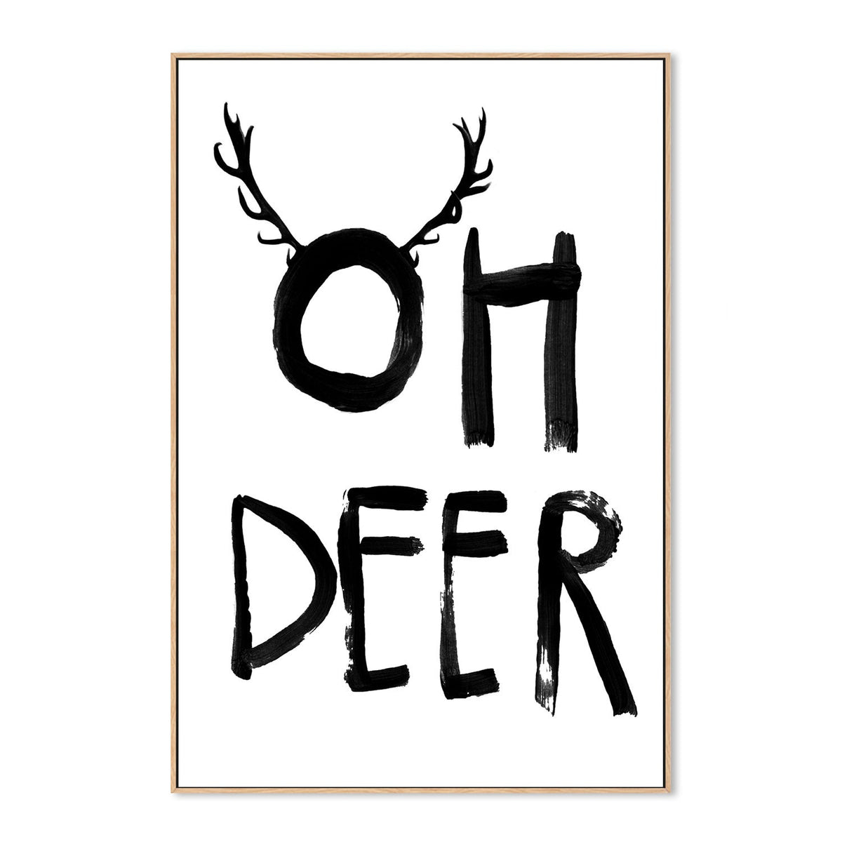 wall-art-print-canvas-poster-framed-Oh Deer , By Treechild-GIOIA-WALL-ART
