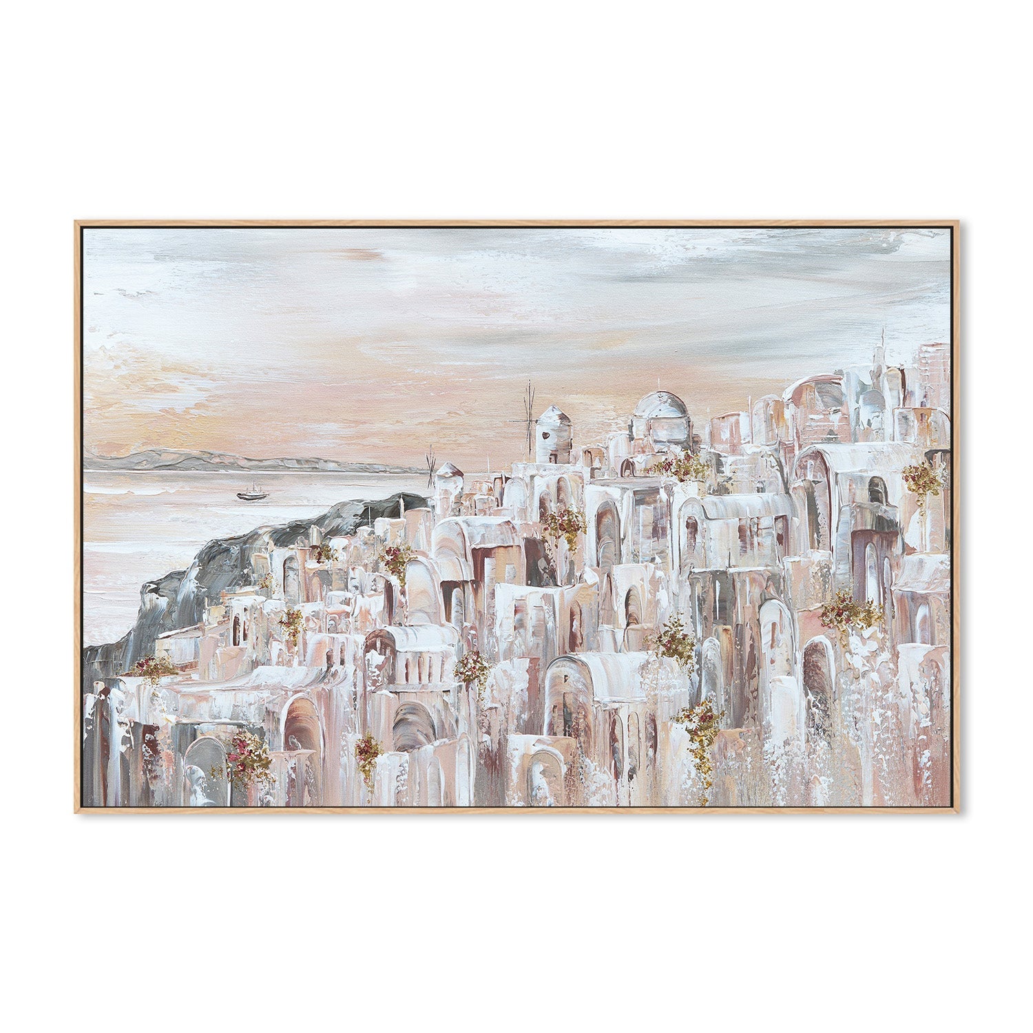 wall-art-print-canvas-poster-framed-Oia Dreams , By Isabella Karolewicz-4