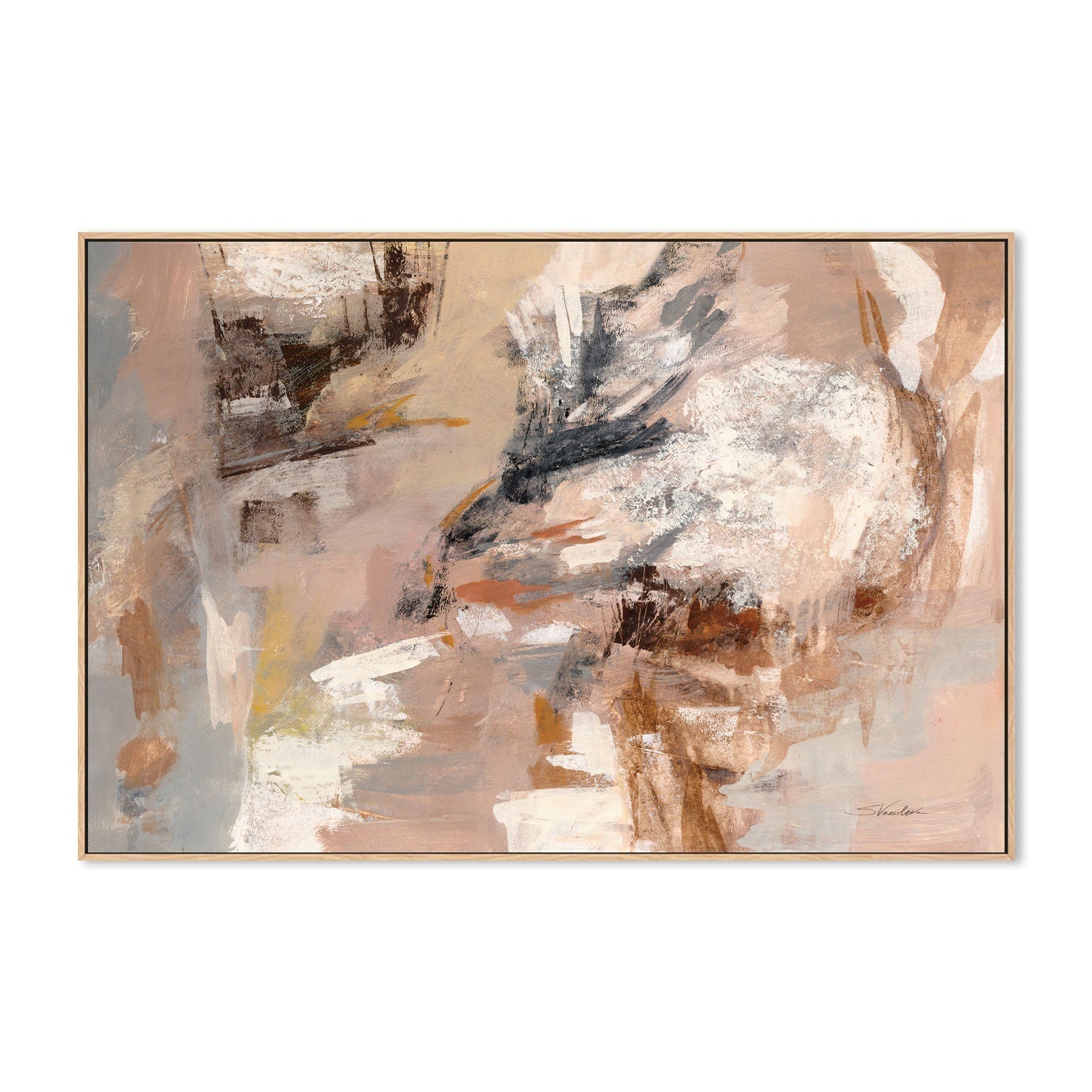 wall-art-print-canvas-poster-framed-Old Barn Door , By Silvia Vassileva-GIOIA-WALL-ART